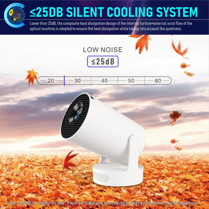 HY300 Smart Portable Projector – view 5