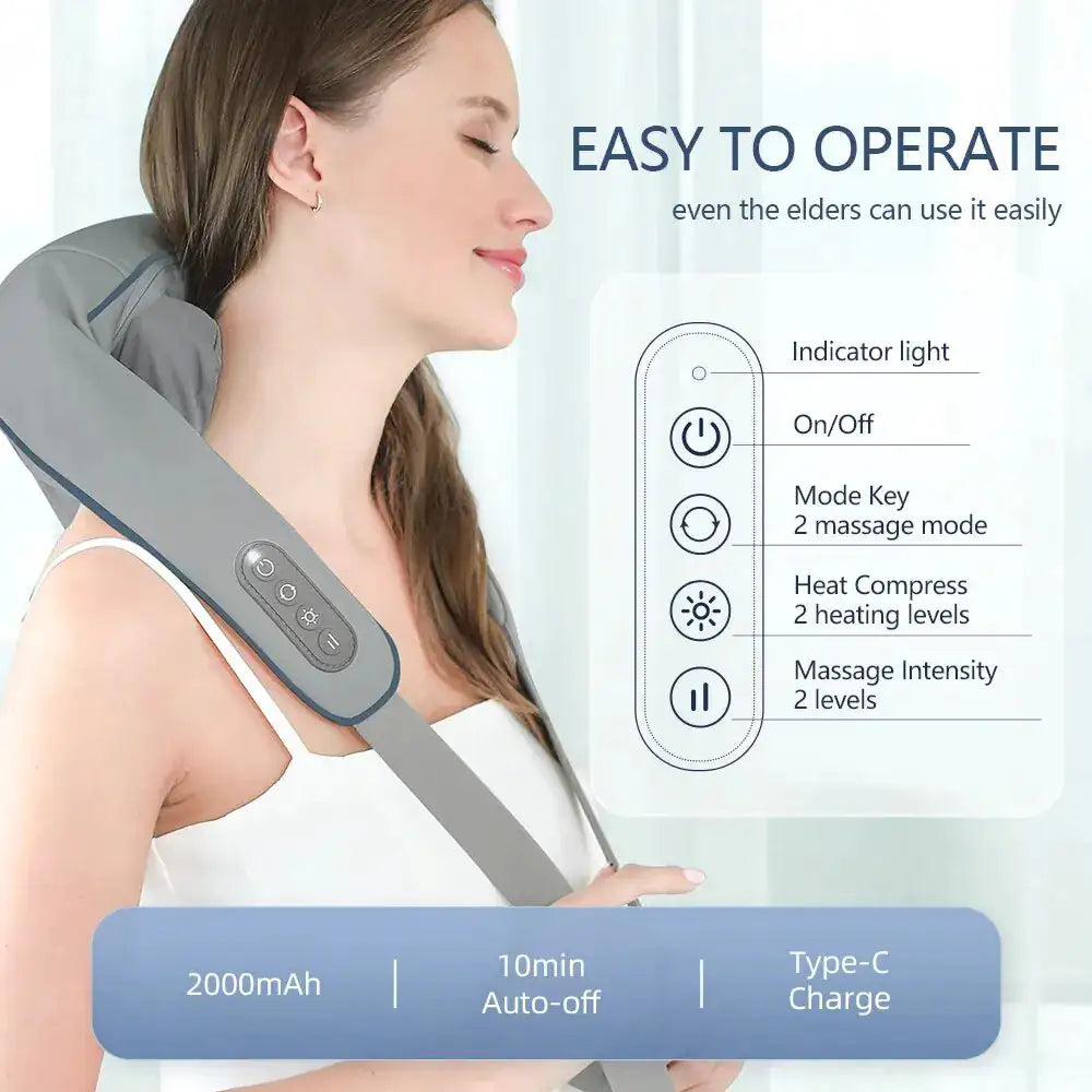 Neck and Shoulder Massager – Pulse Tech