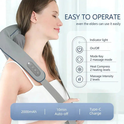 Neck and Shoulder Massager – Pulse Tech