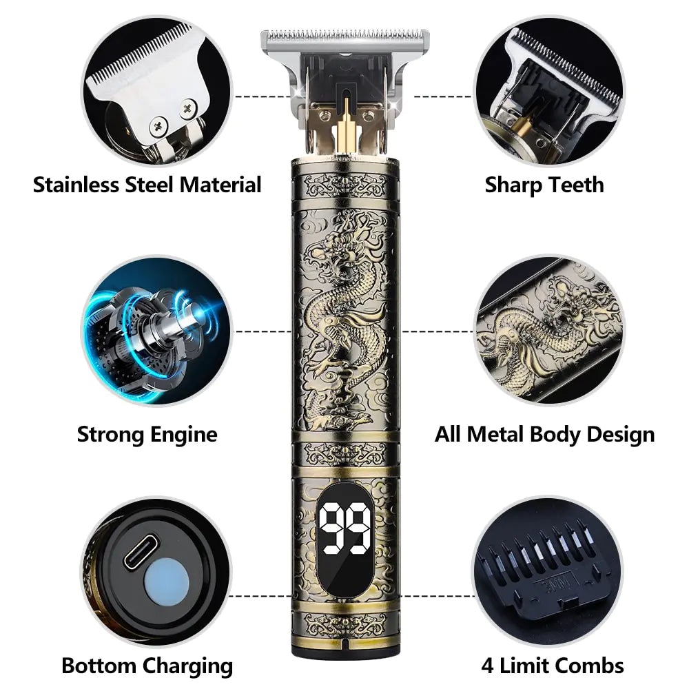 Rechargeable Men's Shaver Trimmer – view 3