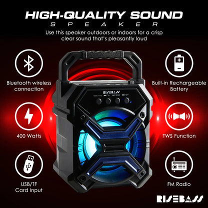 Portable Light-Up Bluetooth Speaker – view 3