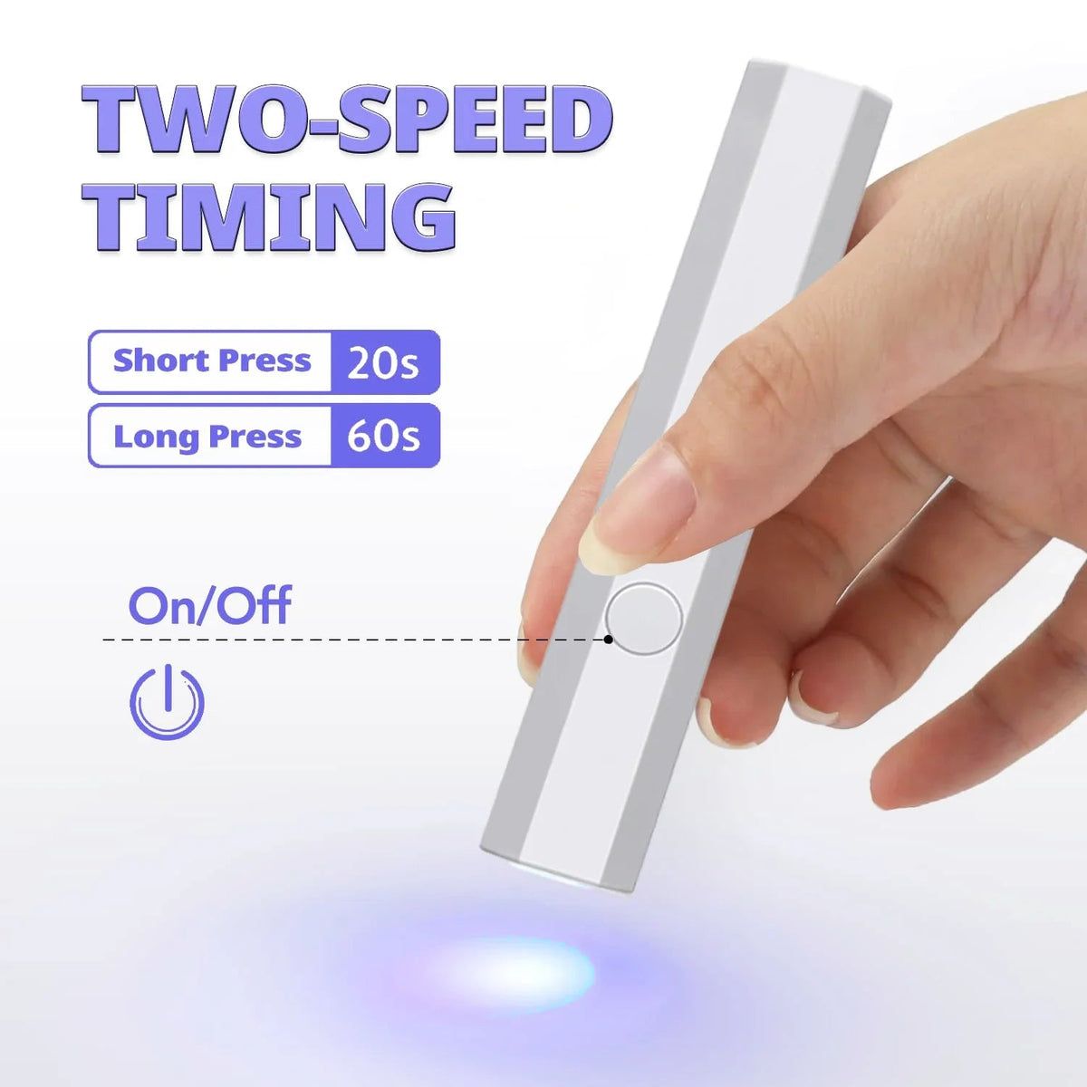 Mini UV LED Nail Lamp – view 3