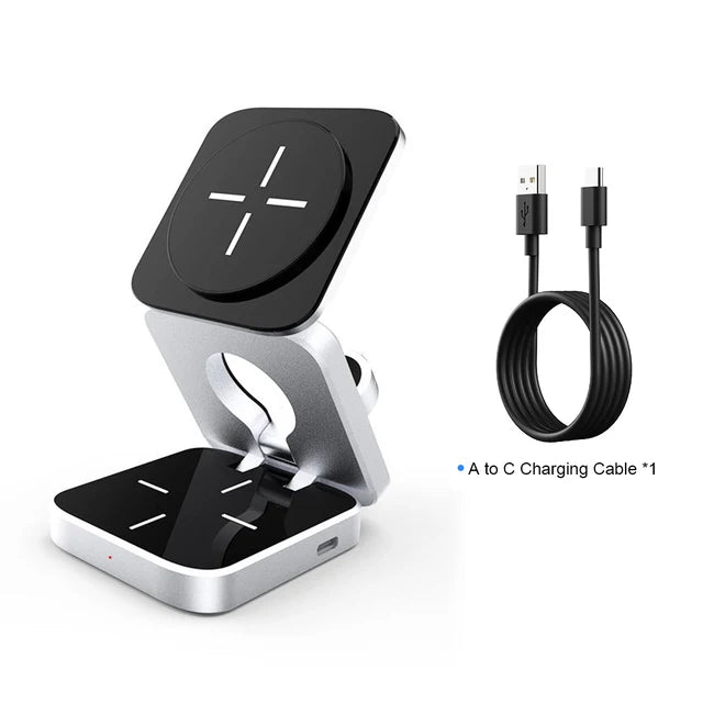 3 in 1 Wireless Charging Station – view 2