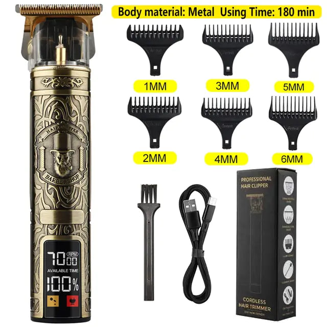 Rechargeable Men's Shaver Trimmer – view 2