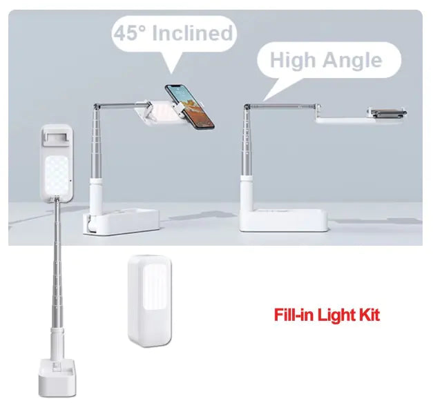 Fill Light Kit with Bluetooth Smartphone Stand – view 2