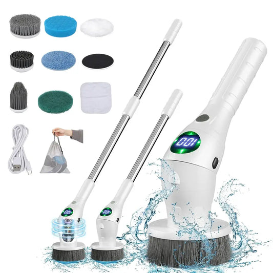 Electric Household Cleaning Brush Set – Pulse Tech