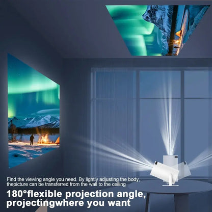 HY300 Smart Portable Projector – view 4
